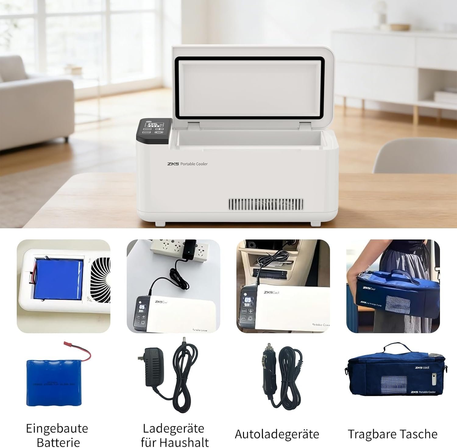 Portable Insulin Cooler Box, Intelligent Electric Mini Fridge for Travel - Image 5